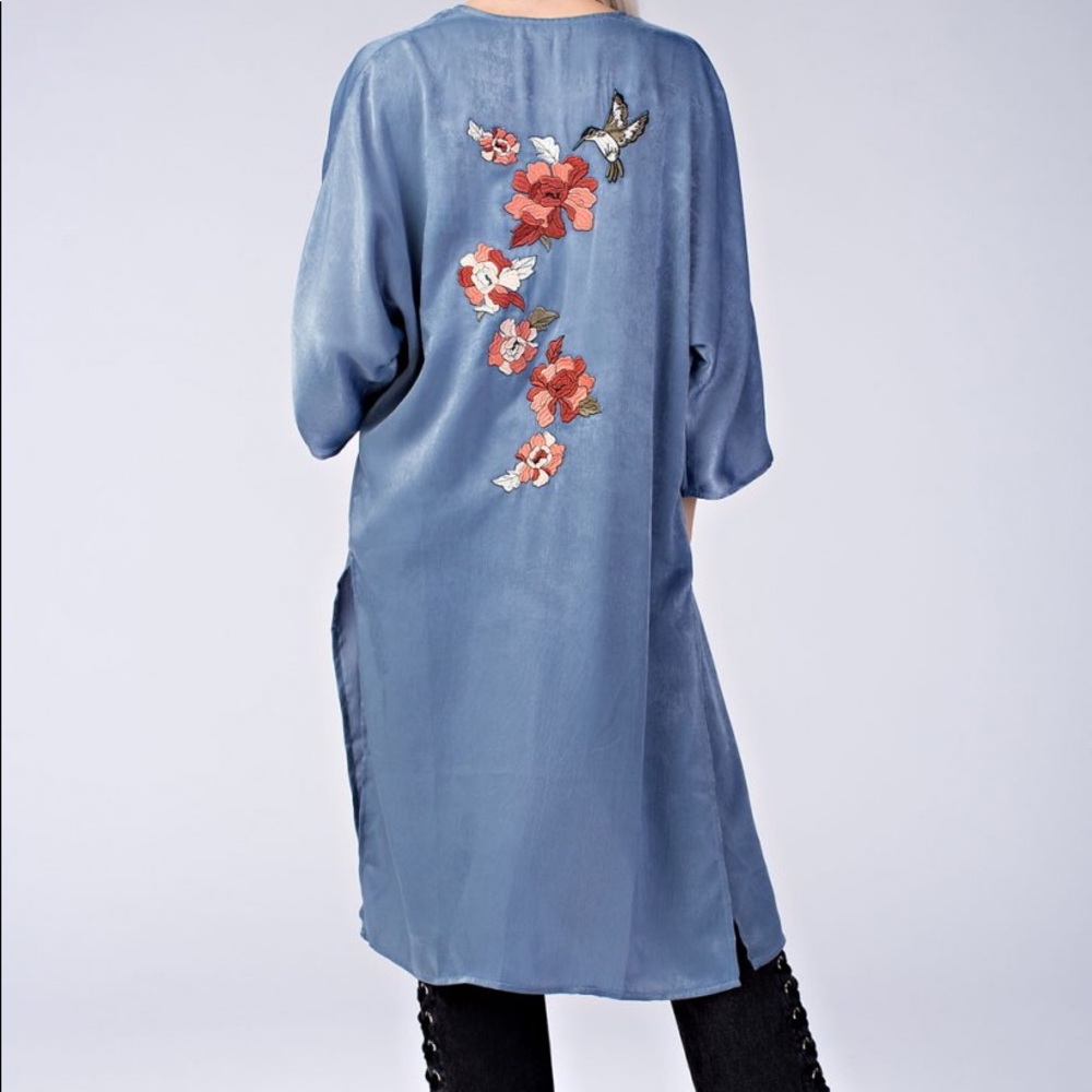 Embroidered Kimono